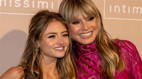 heidi klum and daughter nude|Heidi Klum, 50, and model daughter Leni steal the show in skin